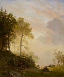 The Merced River in Yosemite, 1868 by Albert Bierstadt